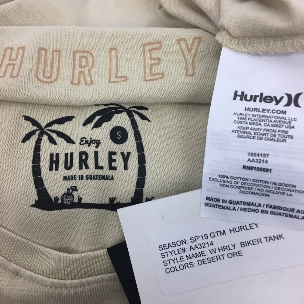 Hurley Spring 19" Biker Tank - Picture 6 of 8
